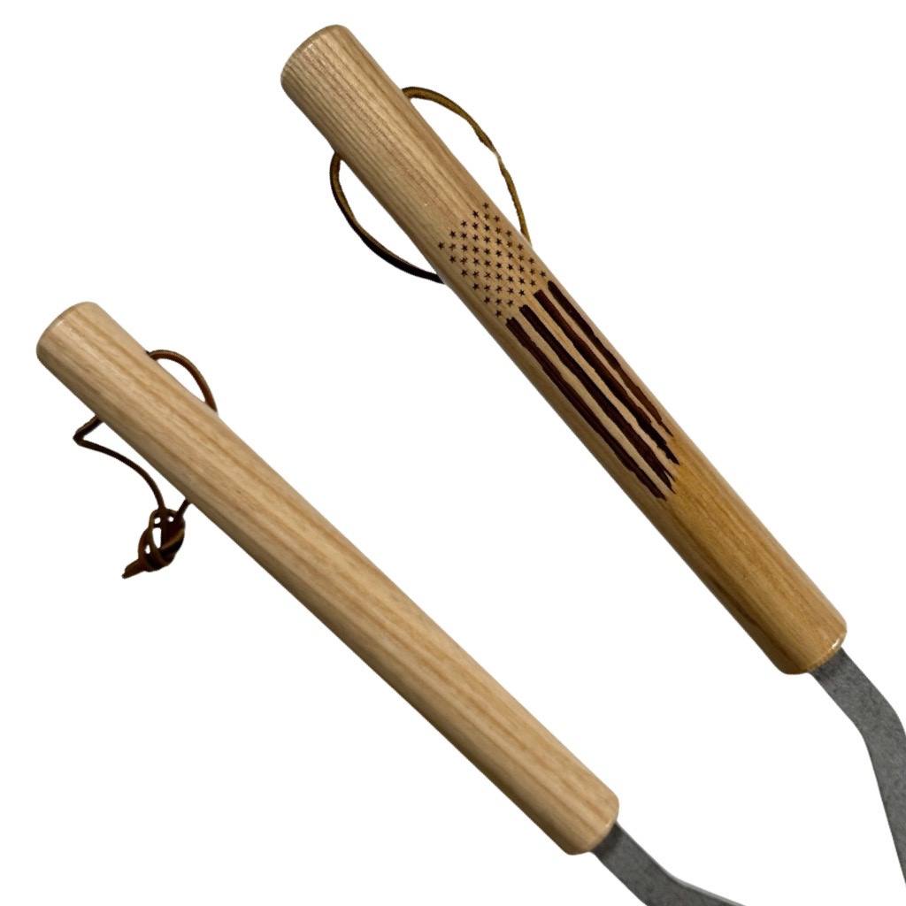 Engraved Fire Tongs
