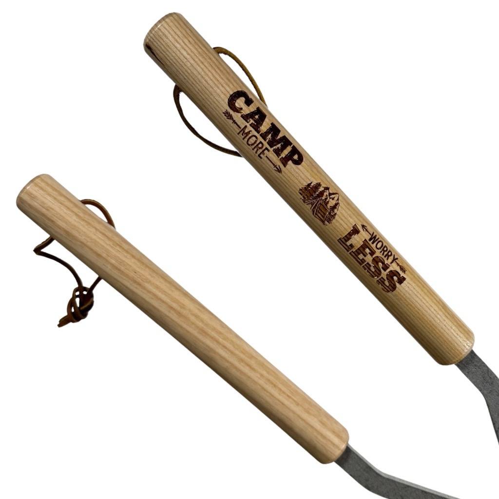 Engraved Fire Tongs