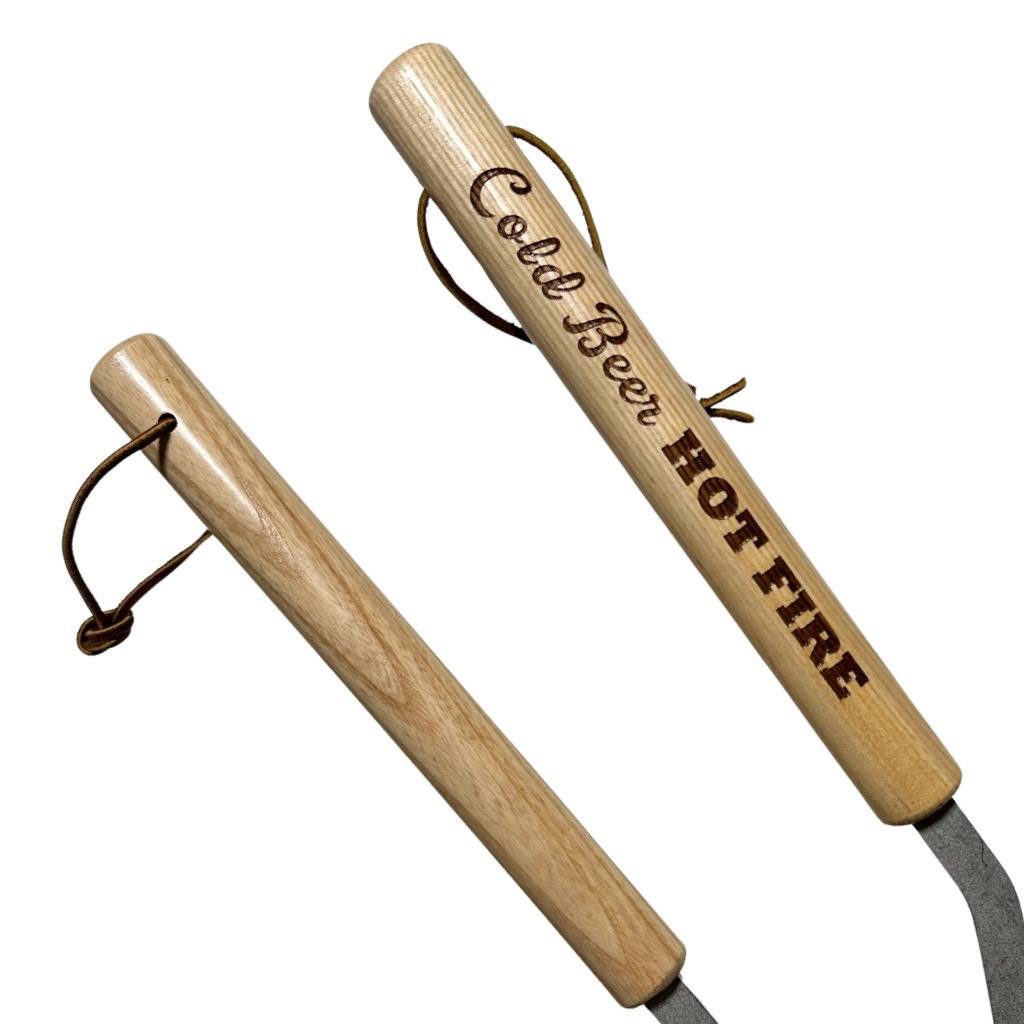 Engraved Fire Tongs