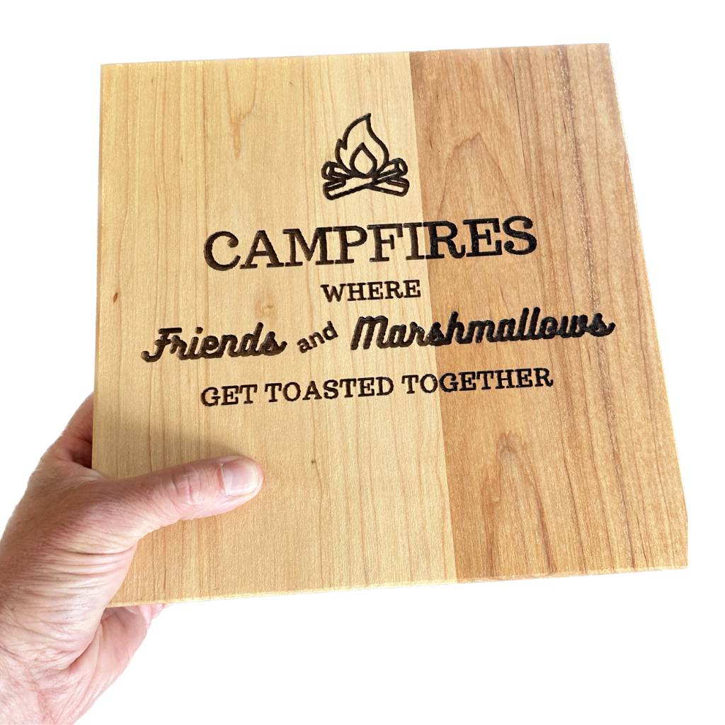 Campfire Cutting Board