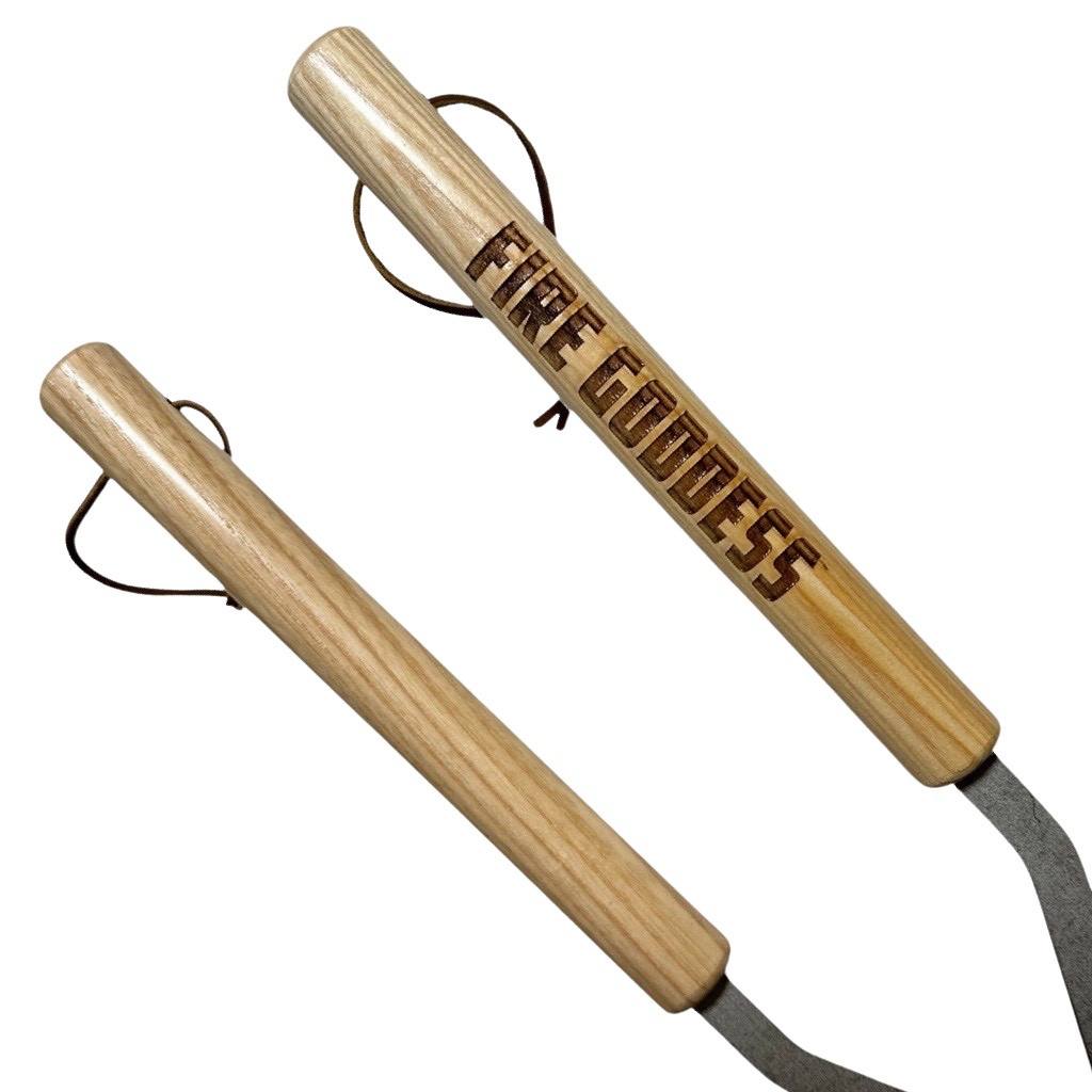 Engraved Fire Tongs