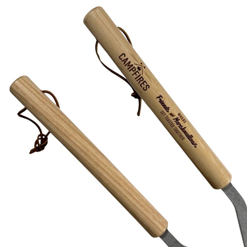 Engraved Fire Tongs