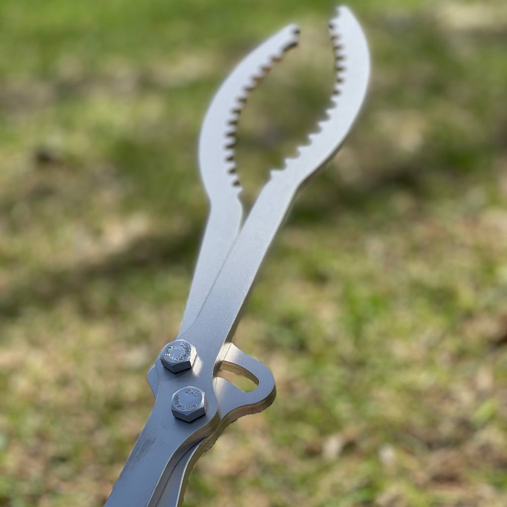 Engraved Fire Tongs
