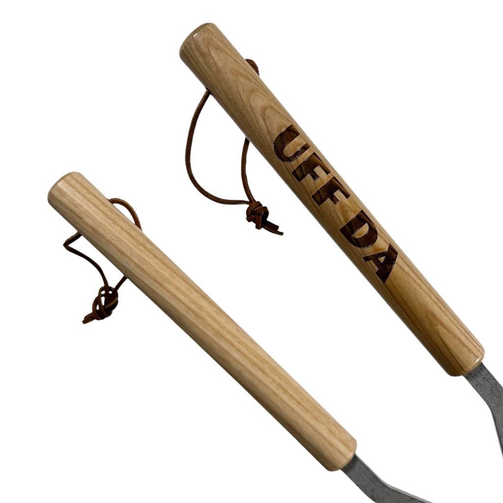 Engraved Fire Tongs