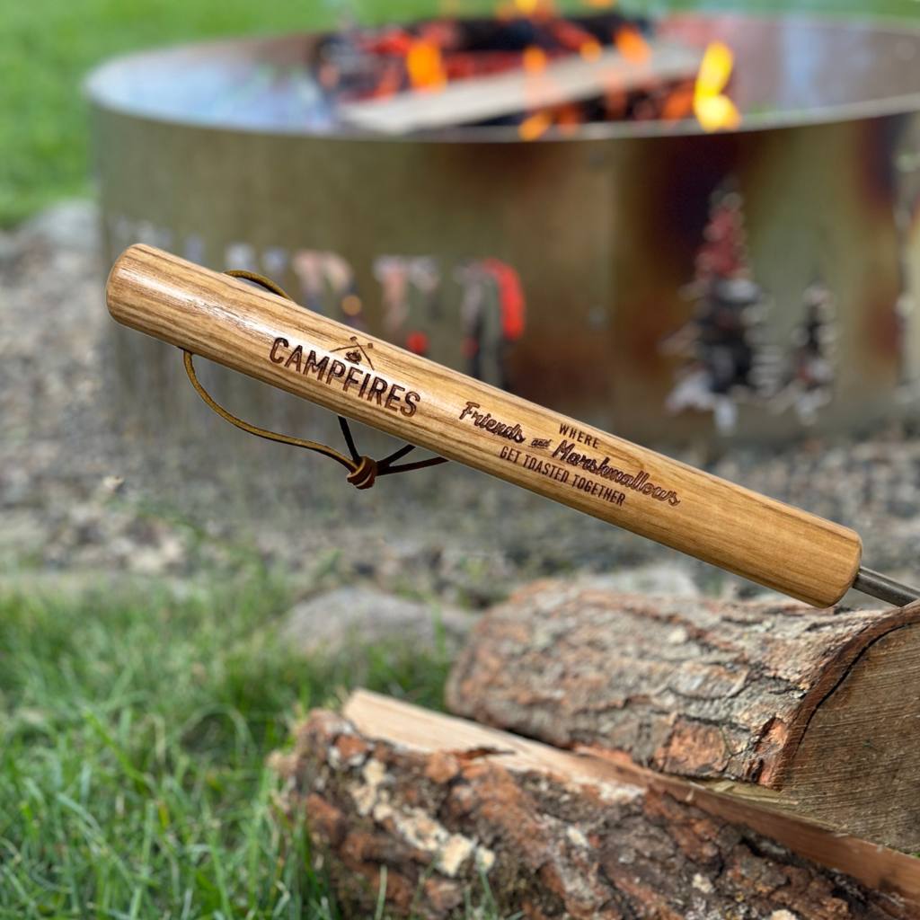 Friends Get Toasted Fire Poker