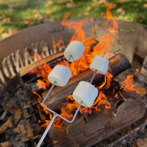 thumbnail image 2 of 6 Pcs Stainless Steel Telescopic Hot Dog Corn Fork Food Fork Barbecue Supplies O 2 of 13